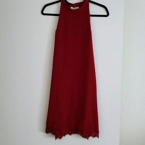 Maroon dress